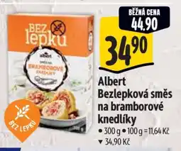 Albert Albert Bezlepková směs na bramborové knedlíky nabídka