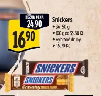 Albert Snickers nabídka
