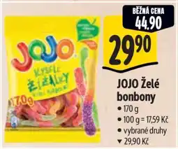Albert JOJO Želé bonbony nabídka