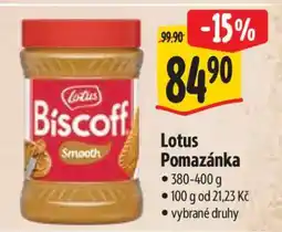 Albert Lotus Pomazánka nabídka