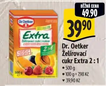 Albert Dr. Oetker Želírovací cukr extra 2 : 1 nabídka