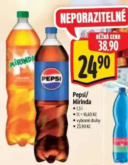 Albert Pepsi, Mirinda nabídka