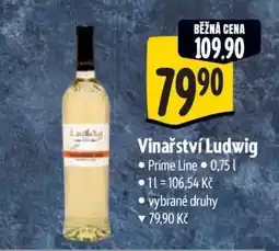 Albert Vinařství Ludwig nabídka