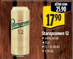 Albert Staropramen 12 nabídka