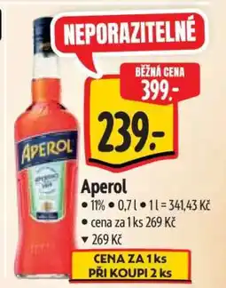 Albert Aperol nabídka