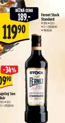 Albert FERNET STOCK STANDARD nabídka