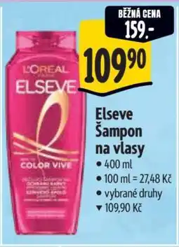 Albert Elseve šampon na vlasy nabídka
