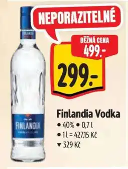 Albert Finlandia Vodka nabídka