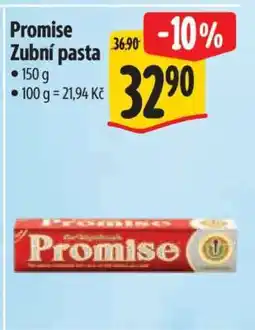 Albert Promise zubní pasta nabídka