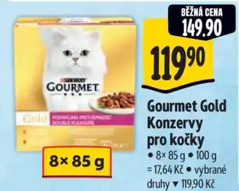 Albert Gourmet Gold Konzervy pro kočky nabídka