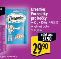 Albert Dreamies pochoutky pro kočky nabídka