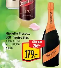 Albert Mionetto Prosecco DOC Treviso brut nabídka