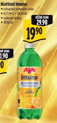 Albert Mattoni Imuno ochucená minerální voda nabídka