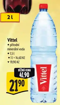 Albert Vittel přírodní minerální voda nabídka