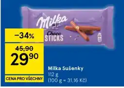 Tesco Milka sušenky nabídka