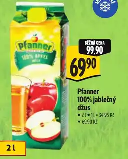 Albert Pfanner 100% jablečný džus nabídka