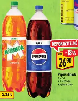 Albert Pepsi/Mirinda nabídka