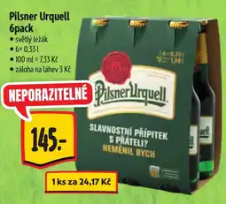 Albert Pilsner Urquell 6pack světlý ležák nabídka