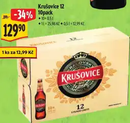 Albert Krušovice 12 10pack nabídka