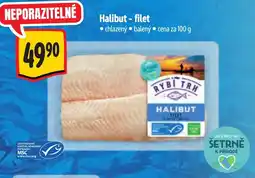 Albert Halibut - filet nabídka