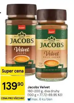 Tesco Jacobs Velvet nabídka