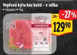 Albert Vepřová kýta bez kosti - v celku nabídka