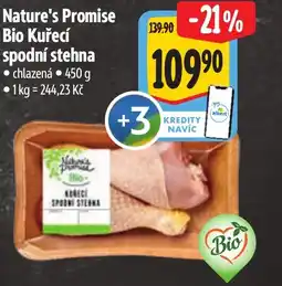 Albert Nature's Promise Bio Kuřecí spodní stehna nabídka