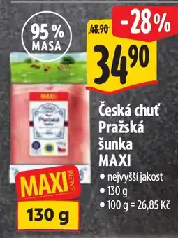 Albert Česká chuť Pražská šunka MAXI nabídka