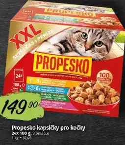 COOP TIP Propesko kapsičky pro kočky nabídka