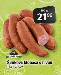 COOP TIP Šunková klobása s nivou nabídka