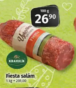 COOP TIP Fiesta salám nabídka