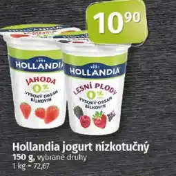 COOP TIP Hollandia jogurt nízkotučný nabídka