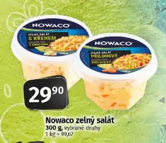 COOP TIP Nowaco zelný salát nabídka