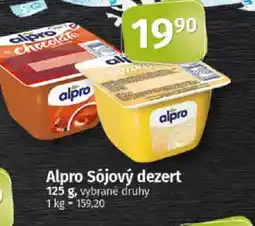 COOP TIP Alpro Sójový dezert nabídka