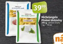 COOP TIP Michelangelo Plněné těstoviny nabídka