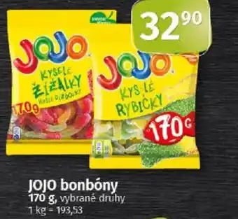 COOP TIP JOJO bonbóny nabídka