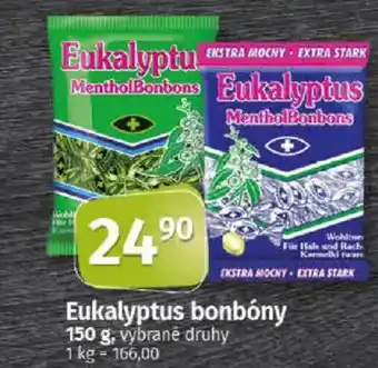 COOP TIP Eukalyptus bonbóny nabídka