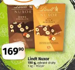 COOP TIP Lindt Nuxor nabídka
