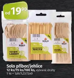 COOP TIP Solo příbor/jehlice nabídka