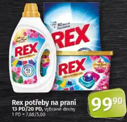 COOP TIP Rex potřeby na praní nabídka