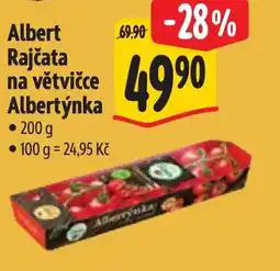 Albert Albert Rajčata na větvičce Albertýnka nabídka