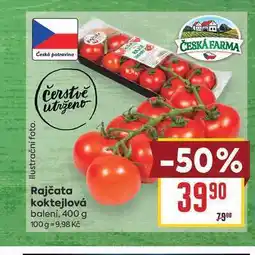 Billa Rajčata koktejlová balení nabídka