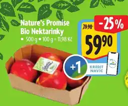 Albert Nature's Promise Bio Nektarinky nabídka