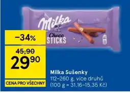Tesco Milka sušenky nabídka