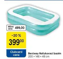 Tesco Bestway Nafukovací bazén, 200 × 146 × 48 cm nabídka