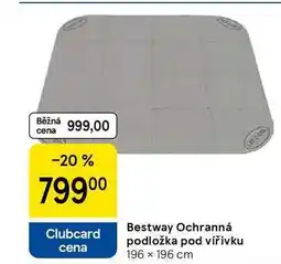 Tesco Bestway Ochranná podložka pod vířivku, 196 x 196 cm nabídka