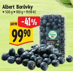 Albert Albert Borůvky nabídka