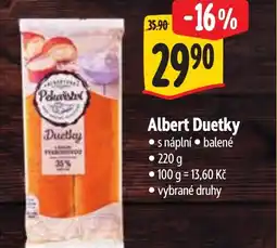 Albert Albert Duetky nabídka