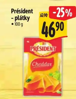 Albert Président - plátky nabídka