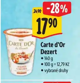 Albert Carte d'Or Dezert nabídka